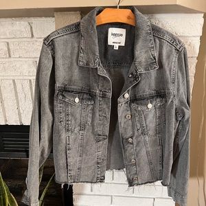 Kensie distressed Jean jacket